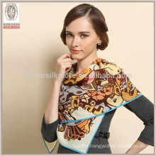 Felxo Round Neck Scarf Fabric Pure Wool Neck Scarf